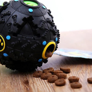 Dog Food Ball Bite Resistant Toy Puzzle Large And Small Size Interactive Pet Toy For Dogs Durable Treat Dispensing Fun