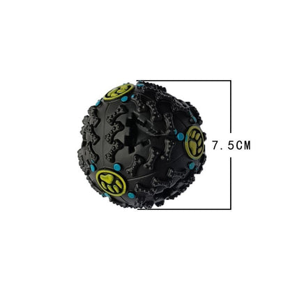 Dog Food Ball Bite Resistant Toy Puzzle Large And Small Size Interactive Pet Toy For Dogs Durable Treat Dispensing Fun